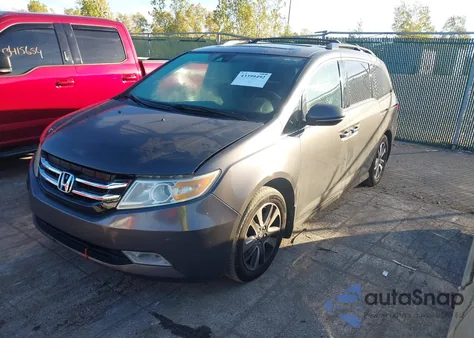 2014 Honda Odyssey Touring/Touring Elite from USA, damaged, VIN 5FNRL5H99EB032422